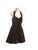 Black Velvet & Tulle Prom Party Dress
